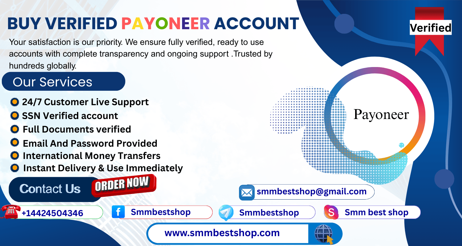 Buy Verified Payoneer Account
