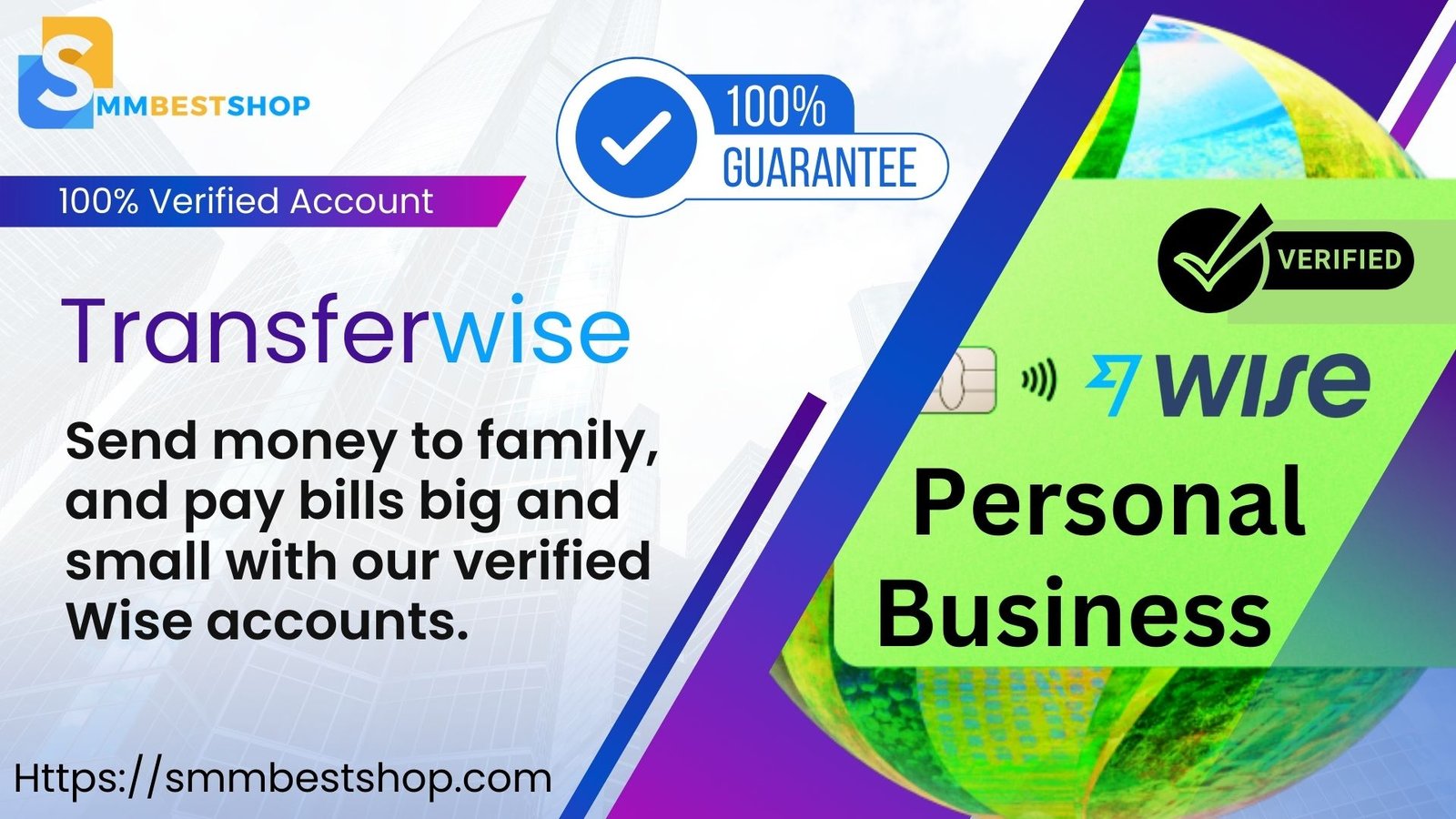 Buy verified transferwise accounts