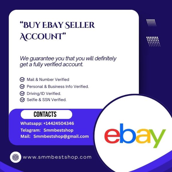 Buy eBay Seller Account