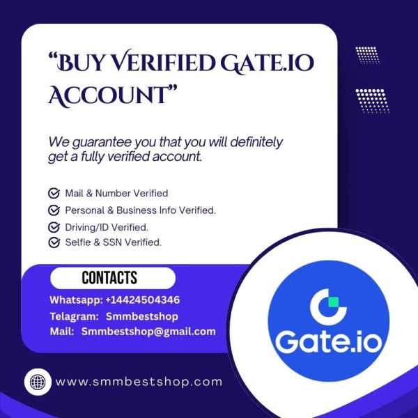 Buy Verified Gate.IO Account