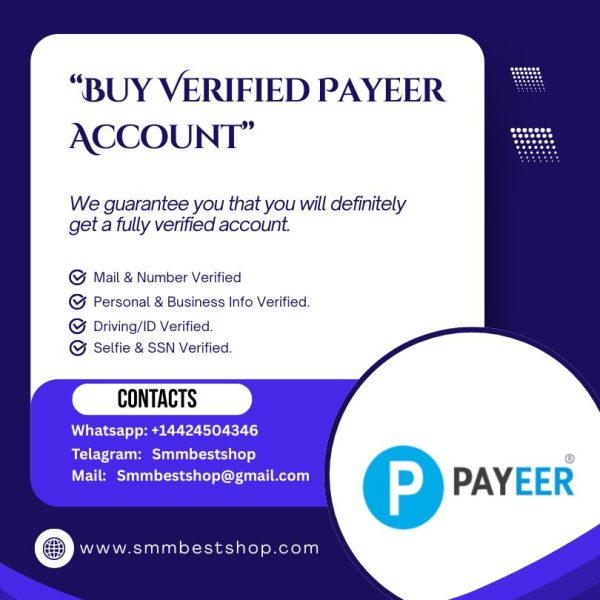 Buy Verified Payeer Account
