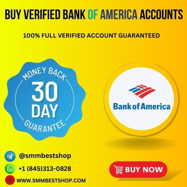 Buy Verified Bank of America Account