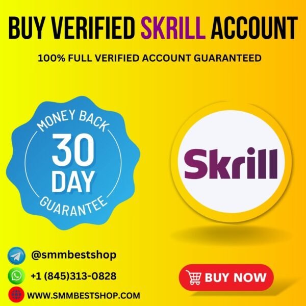 Buy Verified Skrill Account