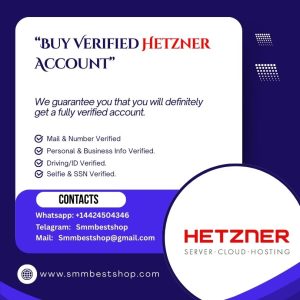 Buy Verified Hetzner Account