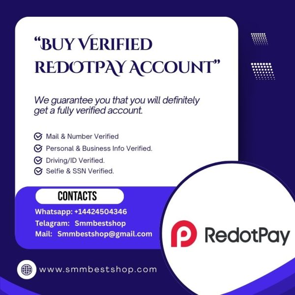 Buy Verified RedotPay Account