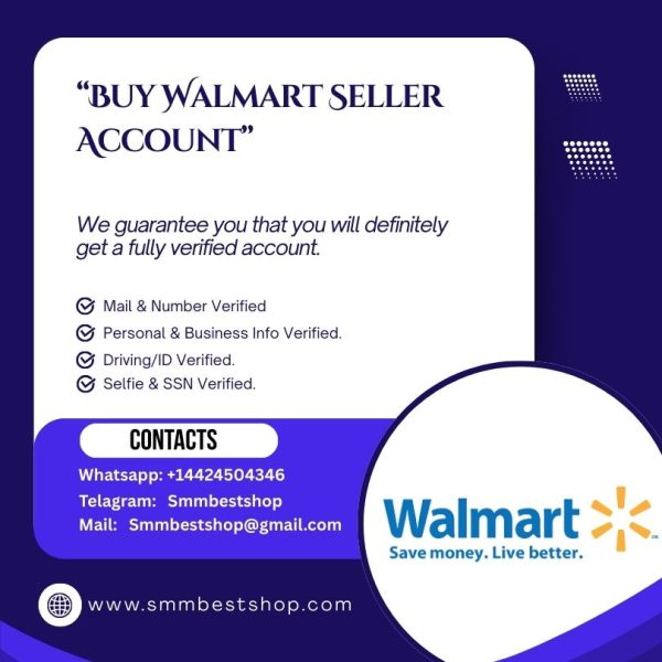 Buy Walmart Seller Account