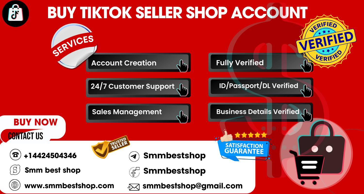 Buy Tiktok Seller Shop Account