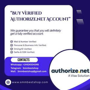 Buy Verified Authorize.net Account