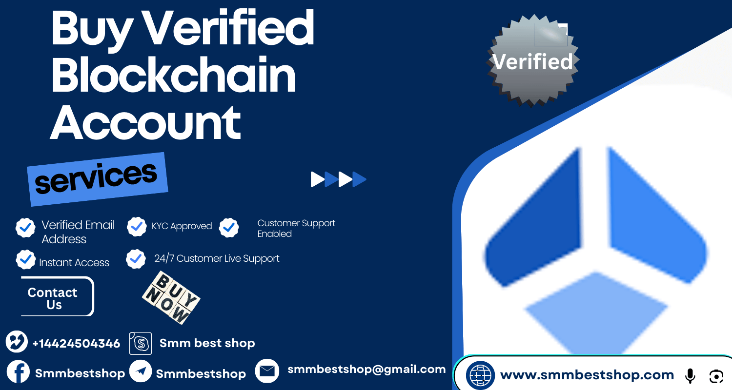 Buy Verified Blockchain Account