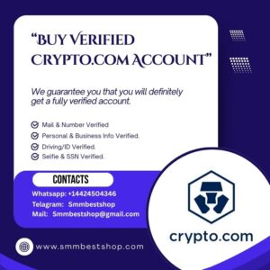 Buy Verified Crypto.com Account