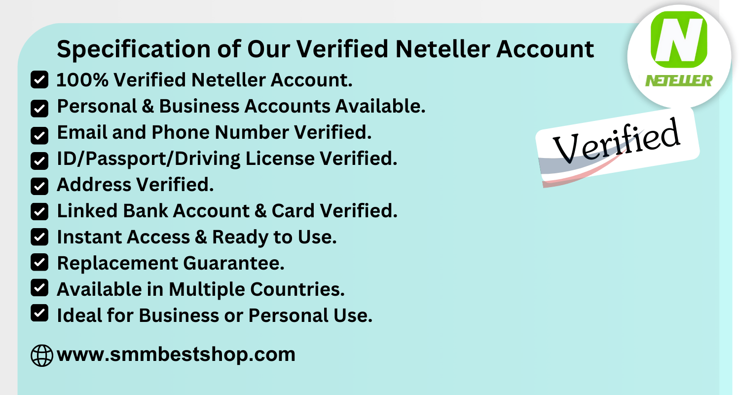 Buy Verified Neteller Account