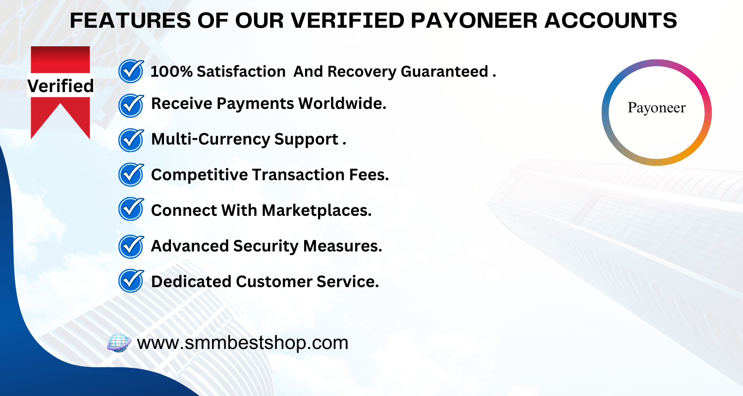 Buy Verified Payoneer Account