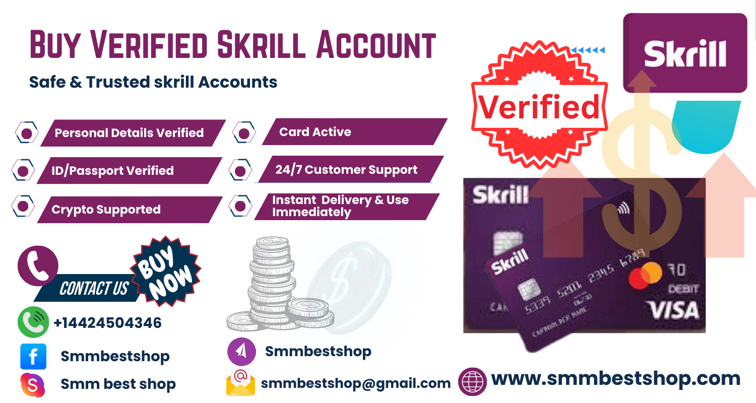 Buy Verified Skrill Account