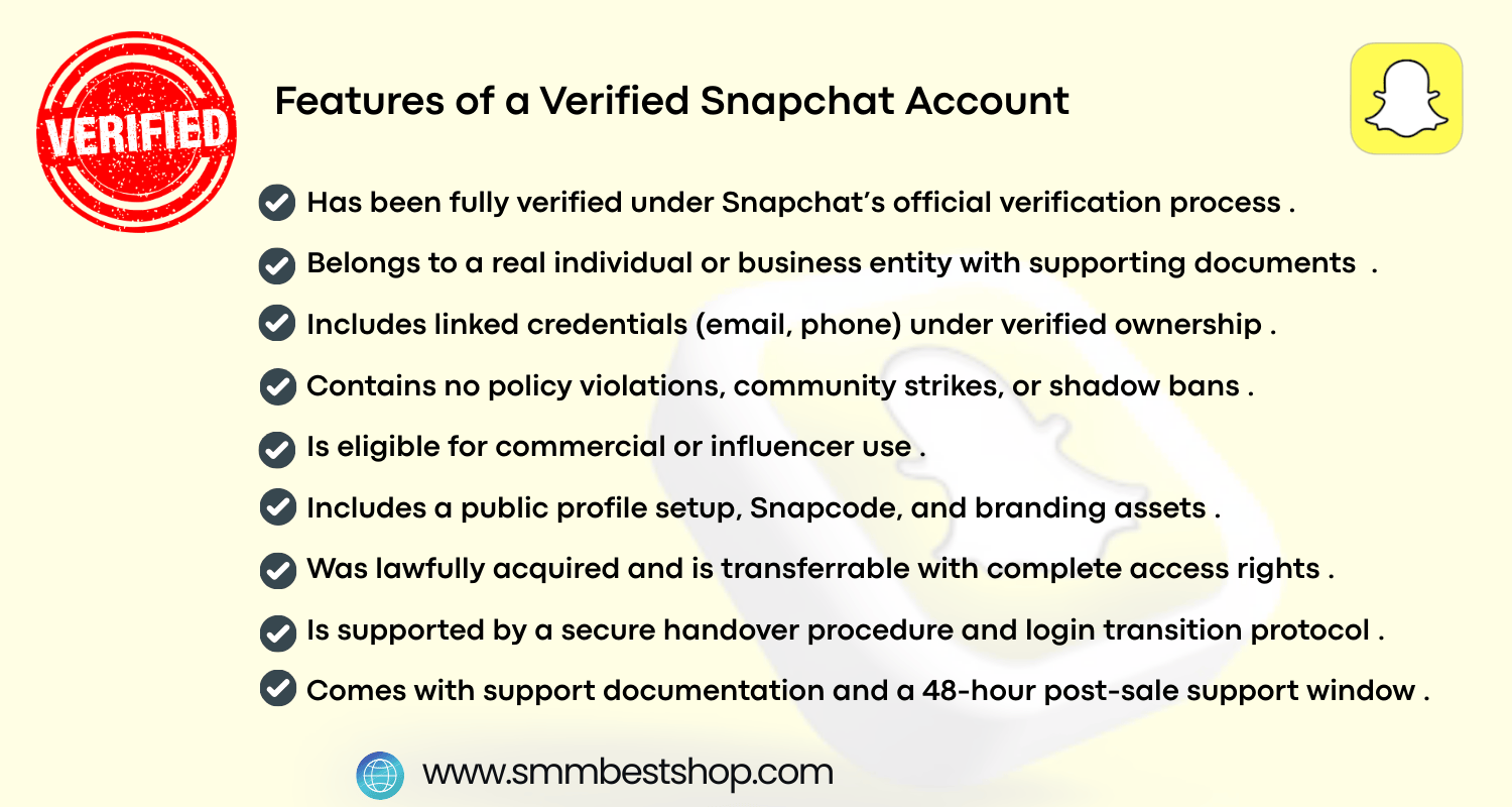 Buy Verified Snapchat Account