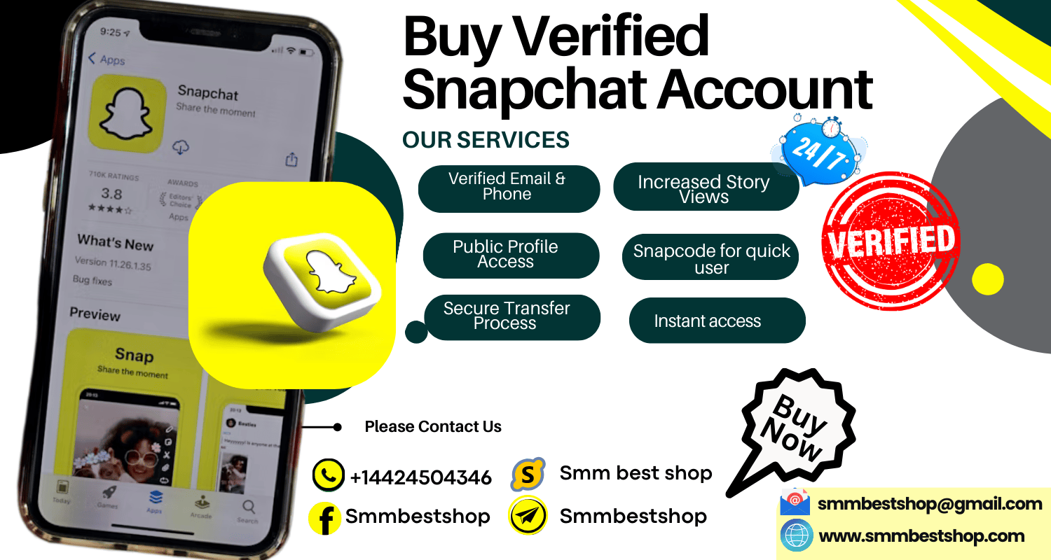 Buy Verified Snapchat Account