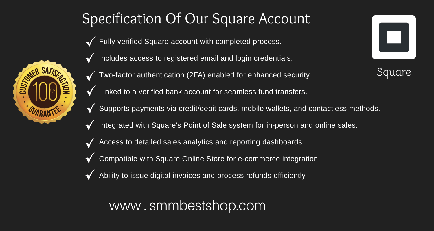 Buy Verified Square Account