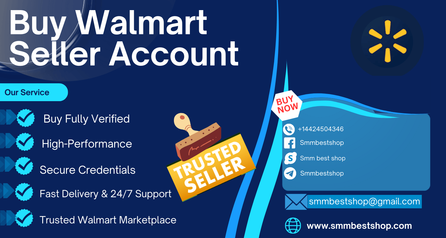 Buy Walmart Seller Account