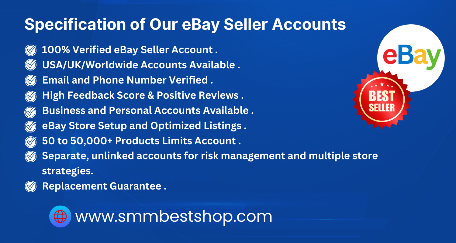 Buy eBay Seller Account